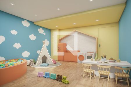 Apartamento à venda com 36m², 1 quarto e sem vaga Apartamento à venda com 36m², 1 quarto e sem vagaBrinquedoteca