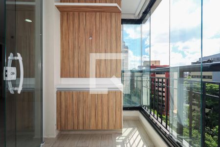 Varanda da Sala de apartamento para alugar com 2 quartos, 64m² em Jardim Parque Morumbi, São Paulo