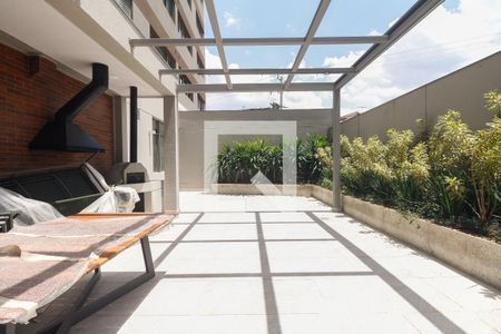 Studio para alugar com 27m², 1 quarto e sem vaga Studio para alugar com 27m², 1 quarto e sem vagaCondomínio - Churrasqueira do Salão de Festas