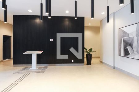 Studio para alugar com 27m², 1 quarto e sem vaga Studio para alugar com 27m², 1 quarto e sem vagaCondomínio - Hall de Entrada