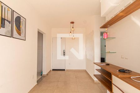 Sala  de apartamento para alugar com 2 quartos, 50m² em Jardim Abatia, Sorocaba