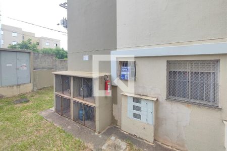 PLACA INSTALADA NO IMÓVEL de apartamento à venda com 2 quartos, 47m² em Lot. Parque Centenario, Campinas