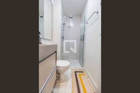Apartamento à venda com 54m², 1 quarto e 2 vagasBanheiro da Suíte