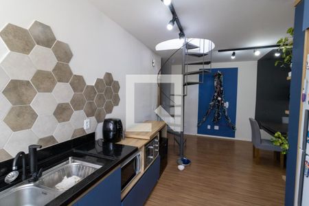 Cozinha de apartamento à venda com 2 quartos, 128m² em Menino Deus, Porto Alegre