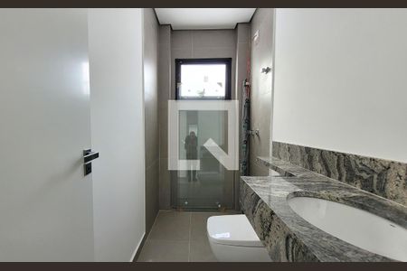 Apartamento à venda com 112m², 3 quartos e 2 vagasBanheiro da suíte