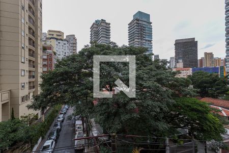 Varanda de kitnet/studio para alugar com 1 quarto, 30m² em Vila Nova Conceição, São Paulo