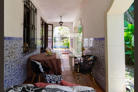 Varanda da sala 1 de casa à venda com 4 quartos, 750m² em Jardim Botânico, Rio de Janeiro