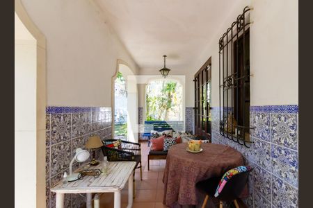 varanda da sala 1 de casa à venda com 4 quartos, 750m² em Jardim Botânico, Rio de Janeiro