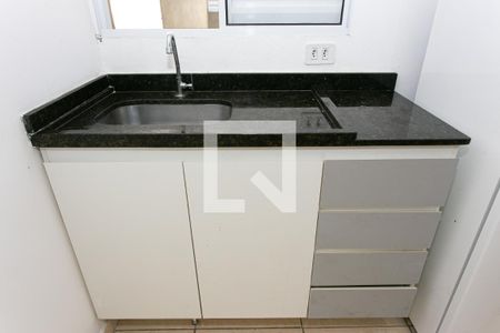 Cozinha de apartamento para alugar com 1 quarto, 25m² em Tatuapé, São Paulo