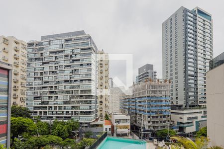 Vista da Varanda de kitnet/studio à venda com 1 quarto, 32m² em Sumarezinho, São Paulo