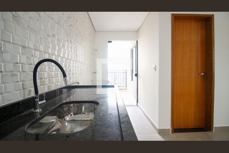 Cozinha e Área de Serviço de apartamento para alugar com 1 quarto, 38m² em Vila Formosa, São Paulo