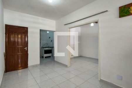 Sala de casa para alugar com 1 quarto, 64m² em Vila Caiçara, Praia Grande