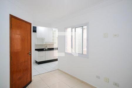 Sala de apartamento à venda com 2 quartos, 50m² em Jardim , Santo André