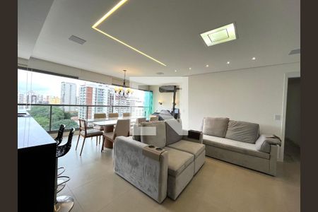 Sala de apartamento à venda com 3 quartos, 94m² em Mirandópolis, São Paulo