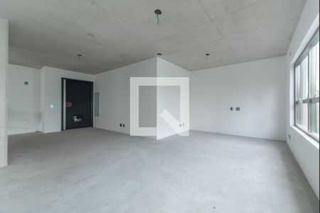 Sala - Quarto de apartamento à venda com 1 quarto, 74m² em Panamby, São Paulo