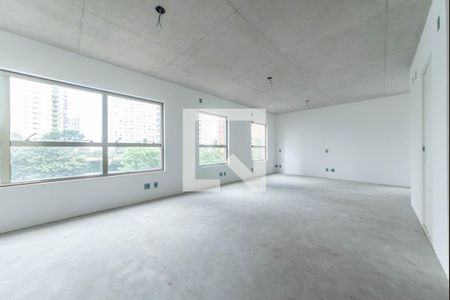 Sala - Quarto de apartamento à venda com 1 quarto, 74m² em Panamby, São Paulo