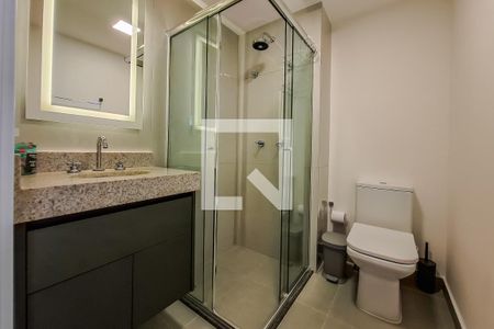 Banheiro de apartamento para alugar com 1 quarto, 25m² em Vila Mariana, São Paulo