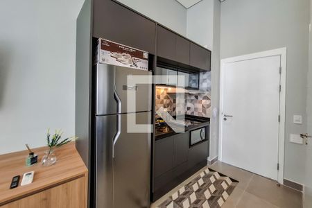Cozinha de apartamento para alugar com 1 quarto, 25m² em Vila Mariana, São Paulo