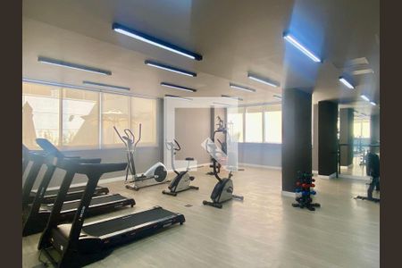 Apartamento para alugar com 37m², 2 quartos e sem vaga Apartamento para alugar com 37m², 2 quartos e sem vagaAcademia