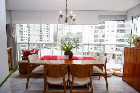 Varanda gourmet de apartamento à venda com 3 quartos, 106m² em Vila Andrade, São Paulo