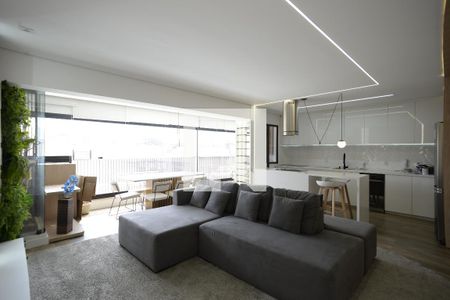 Sala de apartamento para alugar com 3 quartos, 108m² em Vila Monumento, São Paulo