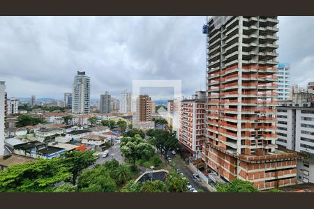 Vista da Sala de apartamento para alugar com 3 quartos, 189m² em Ponta da Praia, Santos