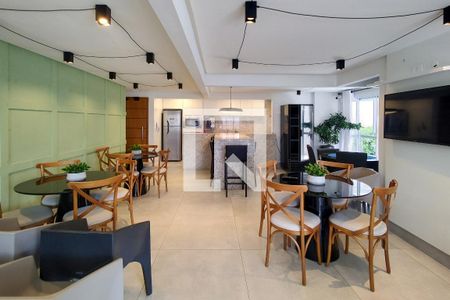 Apartamento para alugar com 42m², 1 quarto e 1 vaga Apartamento para alugar com 42m², 1 quarto e 1 vagaÁrea comum - Salão de festas