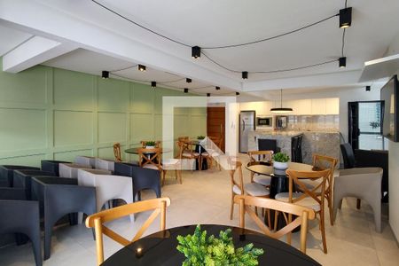 Apartamento para alugar com 42m², 1 quarto e 1 vaga Apartamento para alugar com 42m², 1 quarto e 1 vagaÁrea comum - Salão de festas