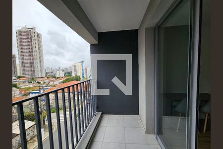 Varanda de kitnet/studio para alugar com 1 quarto, 27m² em Ipiranga, São Paulo