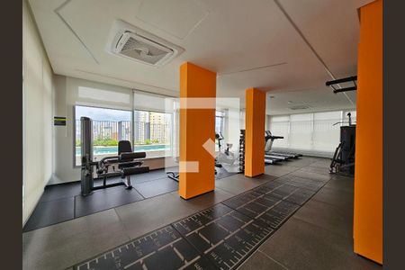 Studio para alugar com 27m², 1 quarto e sem vaga Studio para alugar com 27m², 1 quarto e sem vagaAcademia