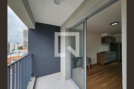 Varanda de kitnet/studio para alugar com 1 quarto, 27m² em Ipiranga, São Paulo