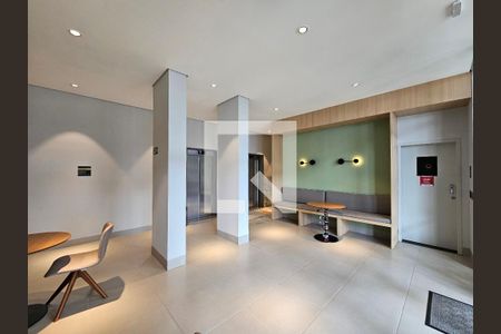 Studio para alugar com 27m², 1 quarto e sem vaga Studio para alugar com 27m², 1 quarto e sem vagaHall de Entrada