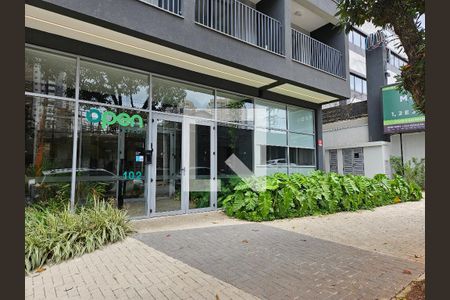 Studio para alugar com 27m², 1 quarto e sem vaga Studio para alugar com 27m², 1 quarto e sem vagaFachada