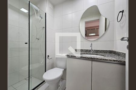 Studio para alugar com 27m², 1 quarto e sem vaga Studio para alugar com 27m², 1 quarto e sem vagaBanheiro