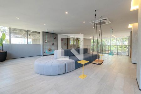 Studio para alugar com 22m², 1 quarto e sem vaga Studio para alugar com 22m², 1 quarto e sem vagaÁrea comum - Salão de festas