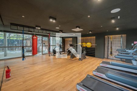 Studio para alugar com 22m², 1 quarto e sem vaga Studio para alugar com 22m², 1 quarto e sem vagaÁrea comum - Academia