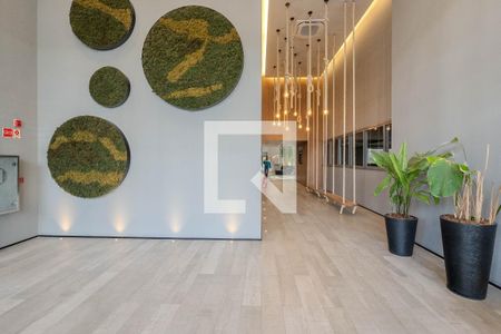 Studio para alugar com 22m², 1 quarto e sem vaga Studio para alugar com 22m², 1 quarto e sem vagaHall de entrada