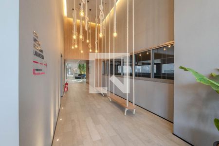 Studio para alugar com 22m², 1 quarto e sem vaga Studio para alugar com 22m², 1 quarto e sem vagaHall de entrada