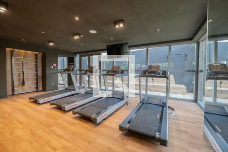 Studio para alugar com 22m², 1 quarto e sem vaga Studio para alugar com 22m², 1 quarto e sem vagaÁrea comum - Academia