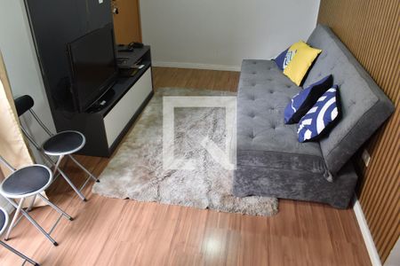 Sala de apartamento para alugar com 2 quartos, 46m² em Fanny, Curitiba