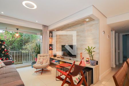 Sala de apartamento para alugar com 4 quartos, 98m² em Jardim Colombo, São Paulo