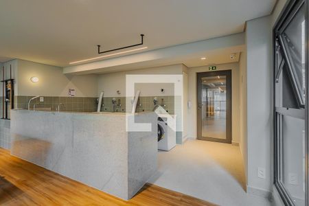 Studio à venda com 26m², 1 quarto e sem vagaLavanderia