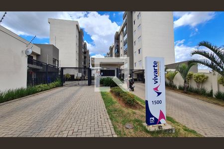 Apartamento para alugar com 60m², 2 quartos e 1 vagaFachada e portaria