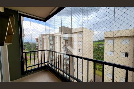 Varanda gourmet de apartamento para alugar com 2 quartos, 60m² em Medeiros, Jundiaí