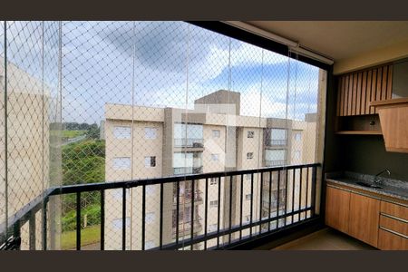 Varanda gourmet de apartamento para alugar com 2 quartos, 60m² em Medeiros, Jundiaí