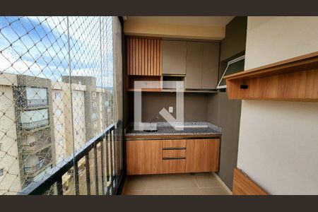 Varanda gourmet de apartamento para alugar com 2 quartos, 60m² em Medeiros, Jundiaí