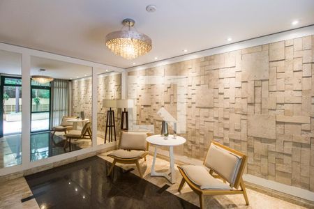 Apartamento para alugar com 90m², 3 quartos e 2 vagasHall social