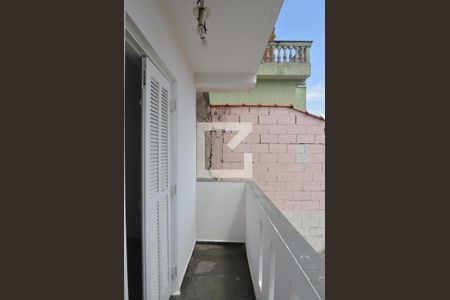 Varanda da Sala de casa à venda com 4 quartos, 193m² em Jardim Las Vegas, Santo André