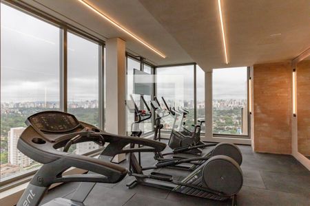 Studio à venda com 28m², 1 quarto e sem vaga Studio à venda com 28m², 1 quarto e sem vagaÁrea comum - Academia