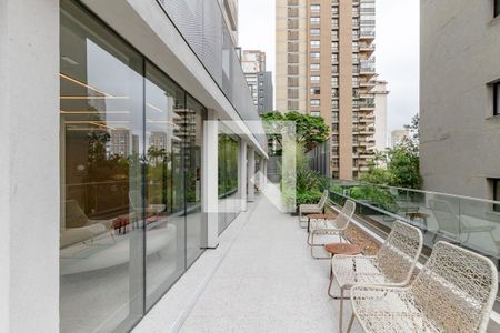 Studio à venda com 28m², 1 quarto e sem vaga Studio à venda com 28m², 1 quarto e sem vagaÁrea comum - Terraço
